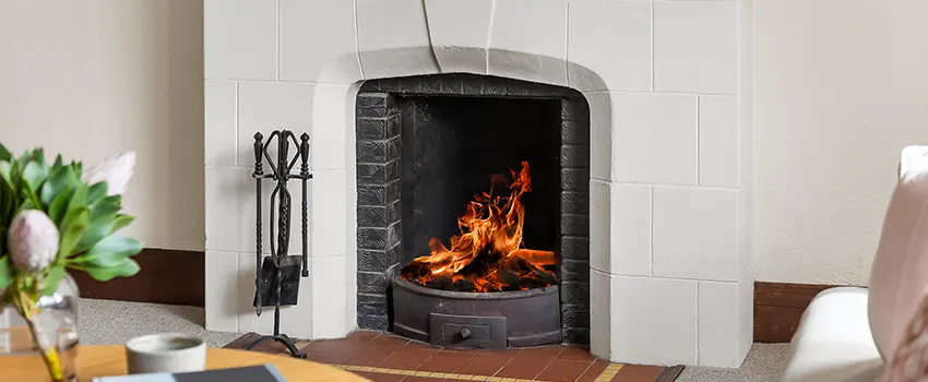 Classic Open Fireplace Design Services in Elmhurst, Illinois